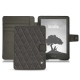 Capa em pele Amazon Kindle Signature Edition - Anthracite - Couture ( Pantone 424C ) 