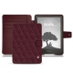 Custodia in pelle Amazon Kindle Signature Edition - Lie de vin - Couture ( Pantone 5115C ) 