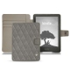 Housse cuir Amazon Kindle Signature Edition - Acier vintage - Couture