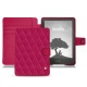 Housse cuir Amazon Kindle Signature Edition - Rose fluo - Couture