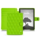 Funda de piel Amazon Kindle Signature Edition - Vert fluo - Couture