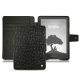 Custodia in pelle Amazon Kindle Signature Edition - Autruche nero