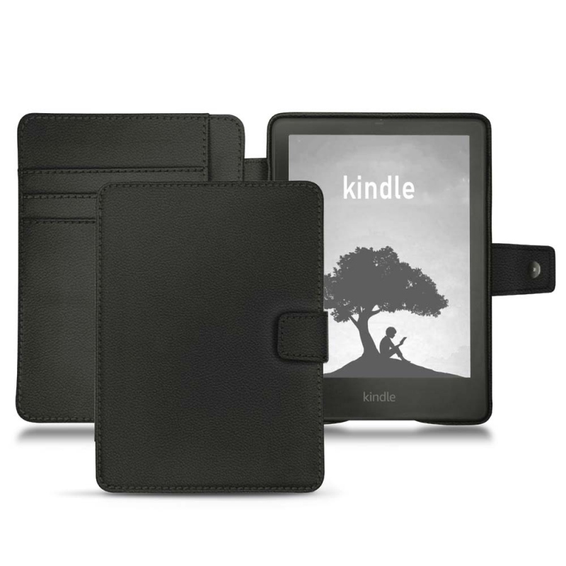 レザーケース Amazon Kindle Signature Edition - Noir PU