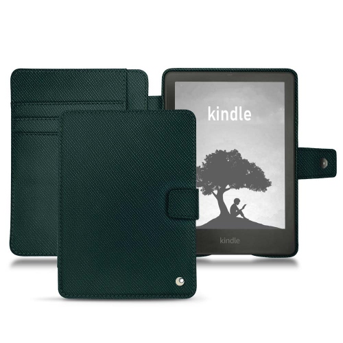 Elegante capa e concha para Amazon Kindle Signature EditionVert séduisant ( Pantone #1d3c34 ) 