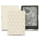 硬质真皮保护套 Amazon Kindle Paperwhite (2021) - Blanc - Couture ( Bologna - White ) 