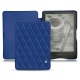 Housse cuir Amazon Kindle Paperwhite (2021) - Bleu océan - Couture ( Nappa - Pantone 293C ) 