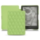 Funda de piel Amazon Kindle Paperwhite (2021) - Vert olive - Couture ( Nappa - Pantone 578U ) 
