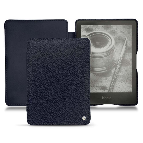 Estojo de couro para Amazon Kindle PaperwhiteCobalt ( Pantone #2b253f ) 