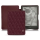 Custodia in pelle Amazon Kindle Paperwhite (2021) - Lie de vin - Couture ( Pantone 5115C ) 