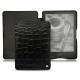 Lederschutzhülle Amazon Kindle Paperwhite (2021) - Crocodile nero