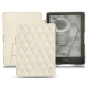硬质真皮保护套 Amazon Kindle Paperwhite (2021) - Blanc escumo - Couture