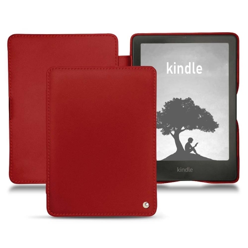Capa e concha personalizadas para Amazon Kindle Signature EditionRouge ( Nappa - Pantone #d50032 ) 