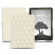 硬质真皮保护套 Amazon Kindle Signature Edition - Blanc - Couture ( Bologna - White ) 