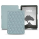 Amazon Kindle Signature Edition leather case - Bleu ciel - Couture ( Nappa - Pantone 277C ) 
