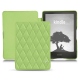 Custodia in pelle Amazon Kindle Signature Edition - Vert olive - Couture ( Nappa - Pantone 578U ) 