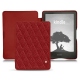 Housse cuir Amazon Kindle Signature Edition - Tomate - Couture ( Pantone 187C ) 