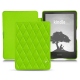 硬质真皮保护套 Amazon Kindle Signature Edition - Vert fluo - Couture