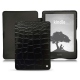 Amazon Kindle Signature Edition leather case - Crocodile nero