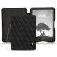 Custodia in pelle Amazon Kindle Signature Edition - Negre poudro - Couture