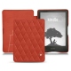 Amazon Kindle Signature Edition leather case - Arange clouquié - Couture