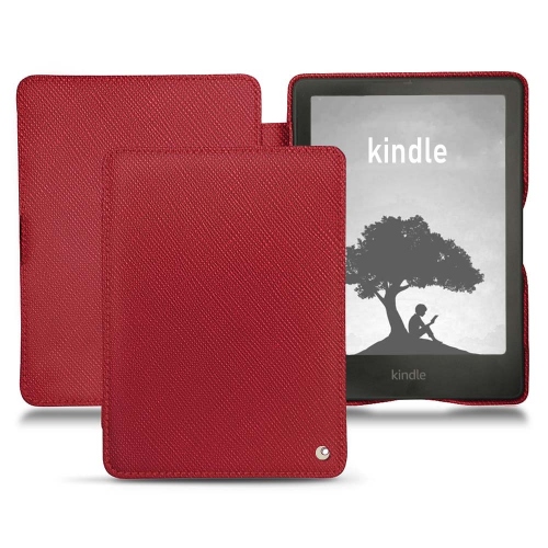 Individuelles Cover und Hülle für Amazon Kindle Signature EditionRouge passion ( Pantone #a6192e ) 