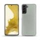 Custodia in pelle Samsung Galaxy S22 - Gris ( Nappa - Pantone W428C ) 