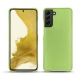 Capa em pele Samsung Galaxy S22 - Vert olive ( Nappa - Pantone 578U ) 