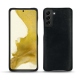 硬质真皮保护套 Samsung Galaxy S22 - Dark vintage ( Roughtcut - Black#5256 ) 