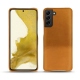 Coque cuir Samsung Galaxy S22 - Or Maïa ( Pantone 871C ) 