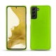 Capa em pele Samsung Galaxy S22 - Vert fluo