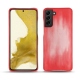 Samsung Galaxy S22 leather cover - Rose Patine