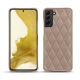 硬质真皮保护套 Samsung Galaxy S22 - Taupe vintage - Couture