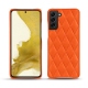 Funda de piel Samsung Galaxy S22 - Orange fluo - Couture