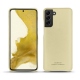 Lederschutzhülle Samsung Galaxy S22 - Beige PU