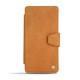 Custodia in pelle Sony Xperia Z3  - Mandarine vintage ( Pantone 165C ) 