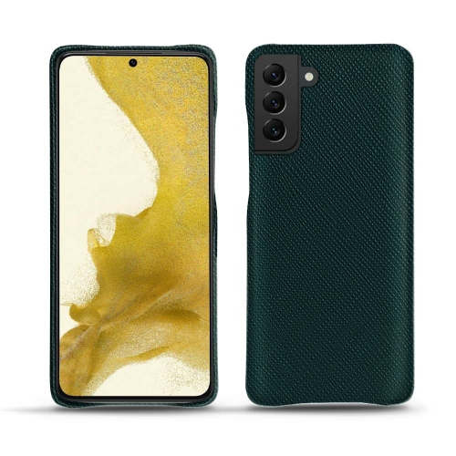 Elegante custodia in pelle per Samsung Galaxy S22Vert séduisant ( Pantone #1d3c34 ) 