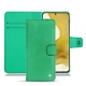 Capa em pele Samsung Galaxy S22 - Menthe vintage ( Pantone 562C ) 