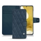 Funda de piel Samsung Galaxy S22 - Jean vintage - Couture