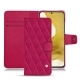 Funda de piel Samsung Galaxy S22 - Rose fluo - Couture