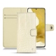 Capa em pele Samsung Galaxy S22 - Crocodile milk