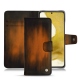 Capa em pele Samsung Galaxy S22 - Marron Patine