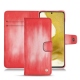 Capa em pele Samsung Galaxy S22 - Rose Patine