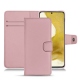 Capa em pele Samsung Galaxy S22 - Rose PU