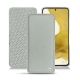 Custodia in pelle Samsung Galaxy S22 - Gris ( Nappa - Pantone W428C ) 