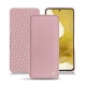 Samsung Galaxy S22 leather case - Rose ( Nappa - Pantone 2365C ) 