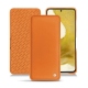 Samsung Galaxy S22 leather case - Orange ( Nappa - Pantone 1495U ) 