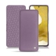 Housse cuir Samsung Galaxy S22 - Lilas ( Nappa - Pantone 2645U ) 