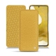 Funda de piel Samsung Galaxy S22 - Mimosa ( Pantone 141C ) 