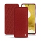 Funda de piel Samsung Galaxy S22 - Tomate ( Pantone 187C ) 
