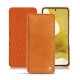 Funda de piel Samsung Galaxy S22 - Mandarine vintage ( Pantone 165C ) 